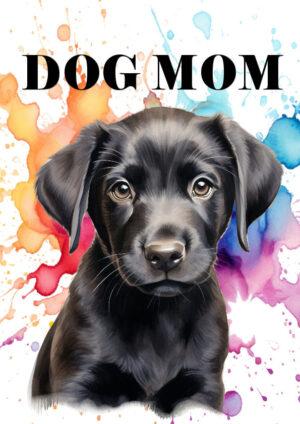 T-shirt Dog mom labrador