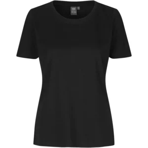 ID PRO Wear light dame T-shirt, Sort