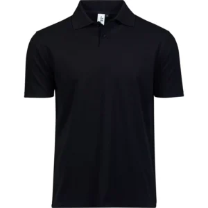 Tee Jays Power polo T-shirt, Sort