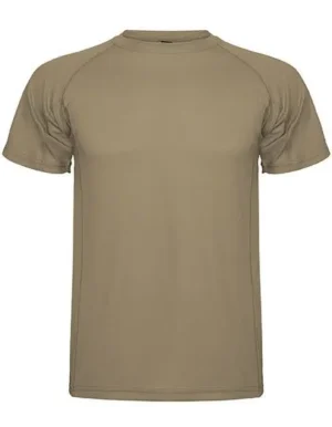 Roly Sport RY0425, T-shirts Men´s Montecarlo T-Shirt Mørk sand